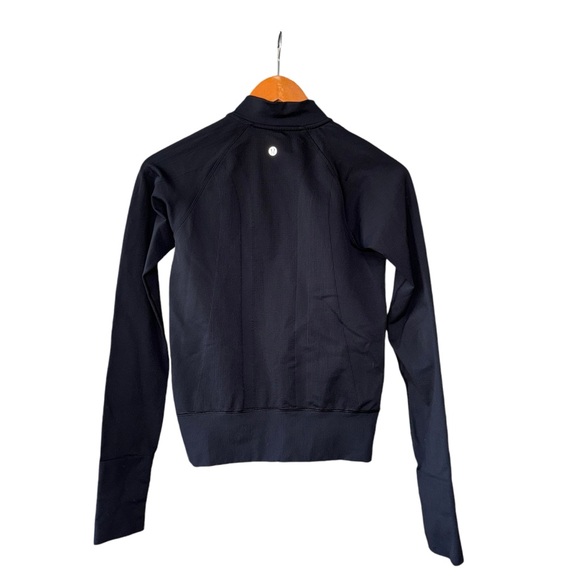 Lululemon Open Stride Run Bomber Jacket in Black size 6 - Picture 5 of 8